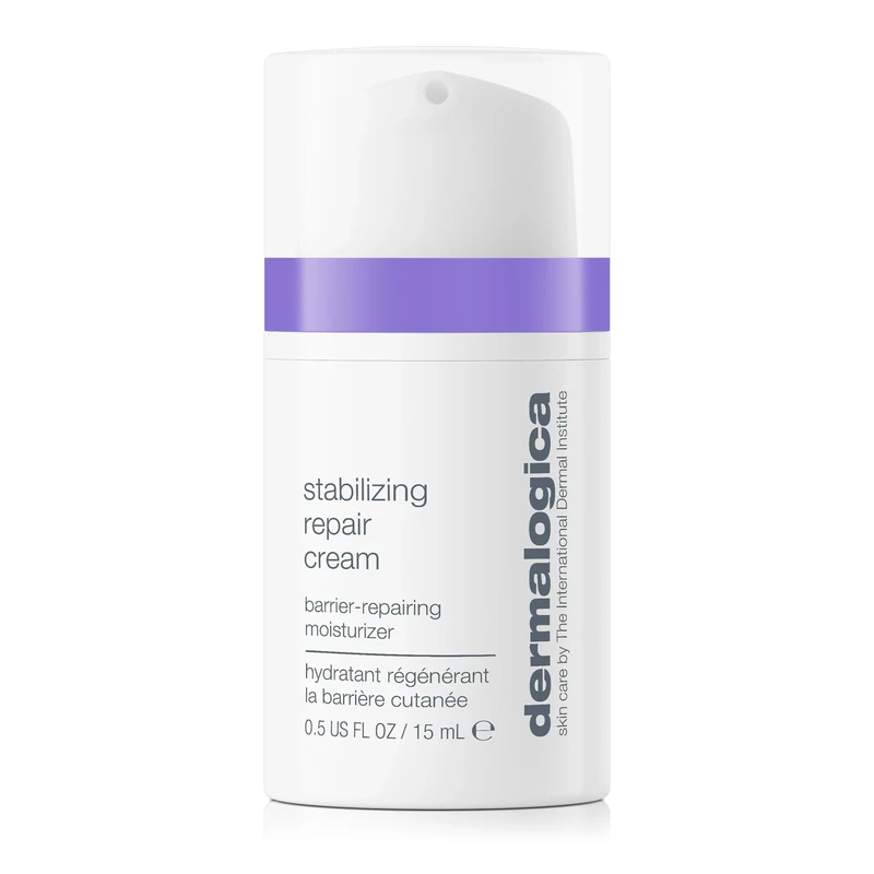 Dermalogica Stabilizing Repair Cream - Strengthens, Soothes & Repairs, Sensitive Skin Relief, Redness Reduction, Ceramide-Boosted Moisture, Resilience for sensitised skin, 15ml