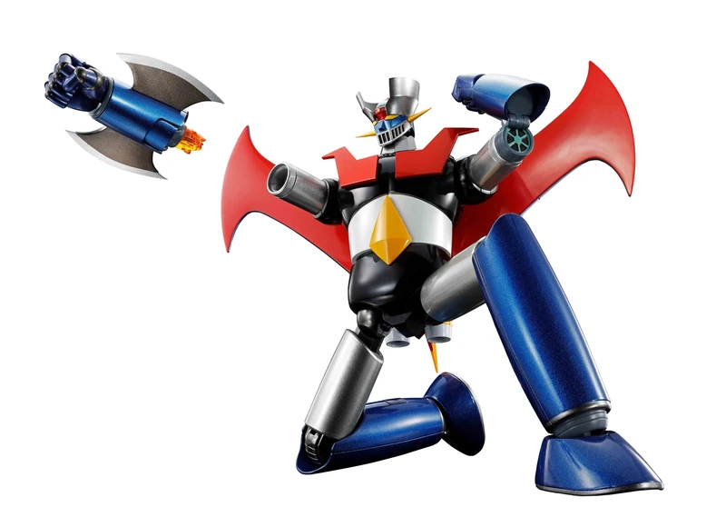 TAMASHII NATIONS Soul of Chogokin GX-117 Mazinger Z (Reinforced Type) Leather Shinka -KAKUMEI SHINKA- Approx. 6.5 inches (165 mm), Die-cast & ABS, Painted Action Figure - Image 1