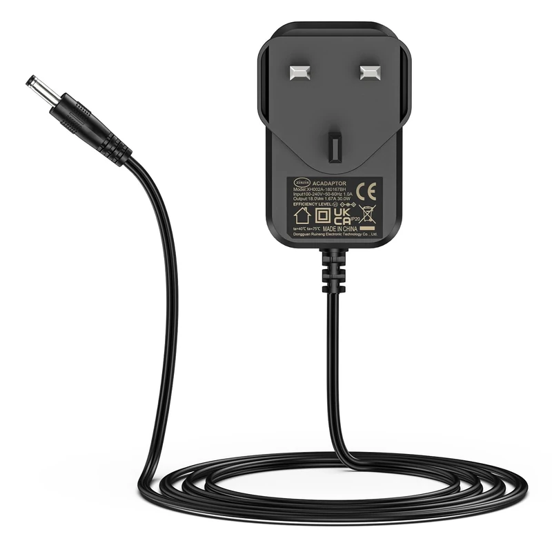 Jippofu 12V 1.25A 15W AC Adapter Compatible with Alexa Echo Dot 3rd Gen Echo Dot (3rd/4th Gen) with Clock Echo Dot Kids Edition Echo Show 5 Echo Spot Fire TV Cube Alexa Echo Dot Charger Power Cable