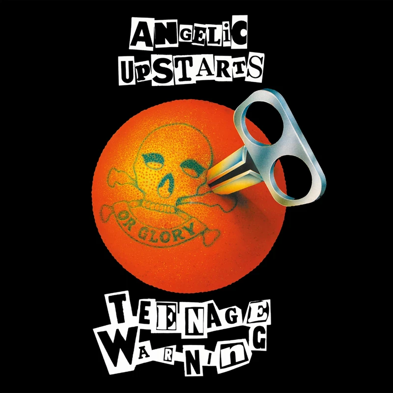 Cherry Red Records Teenage Warning - Orange Vinyl Edition