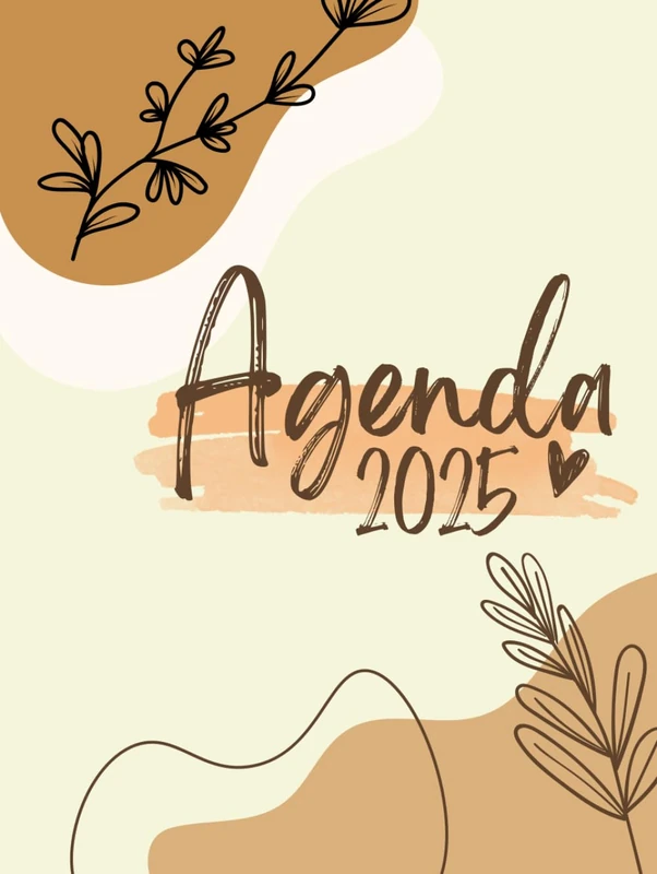 Organizador 2025: Agenda/Diario, Planificador diario, semanal y mensual | Diseño elegante | Perfecto para estudiantes y profesionales | Captura tus ... a color |Organiza tu año, alcanza tus metas.