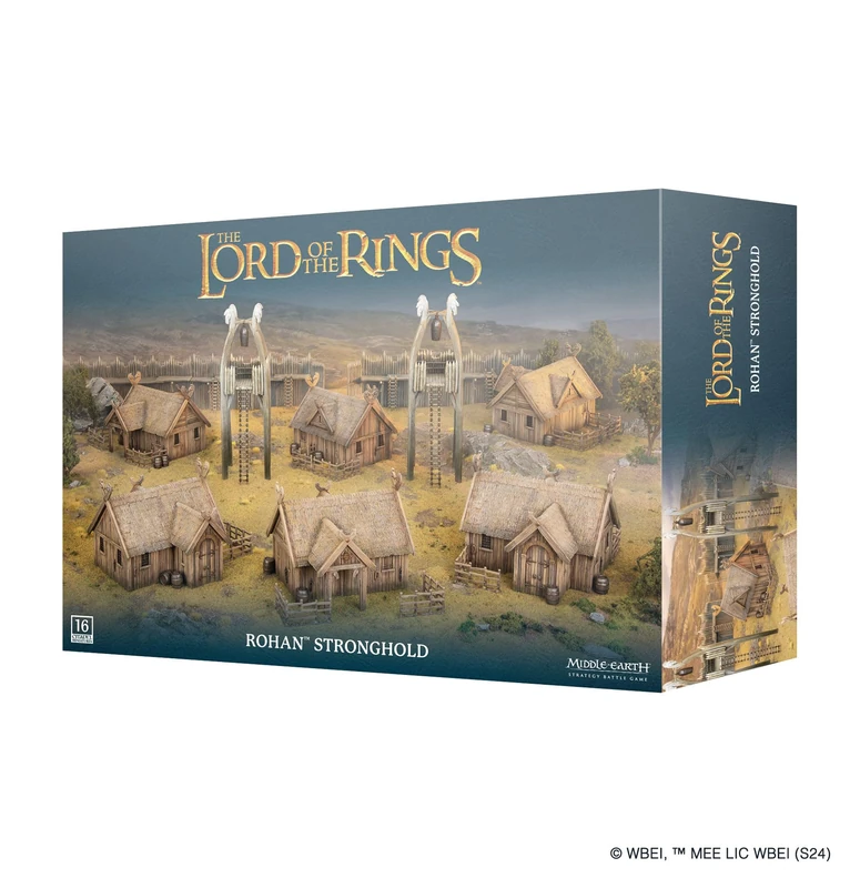 Games Workshop Middle-Earth Rohan Stronghold Scenery Set - Image 1