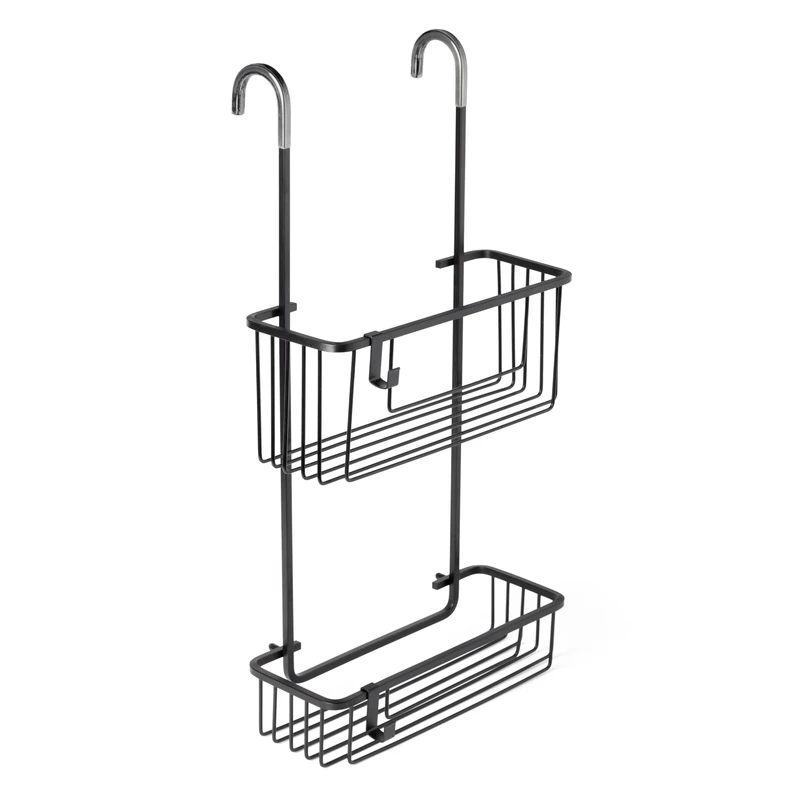 TATAY Shower Caddy Aluminium 28x15,5x56 cm Humidity Resistant Modern Design