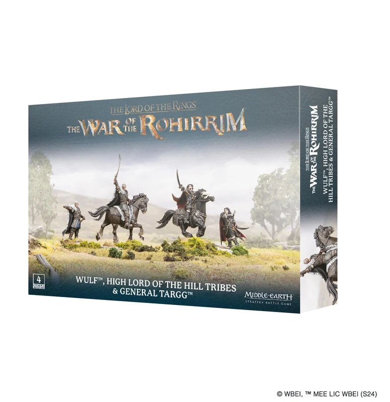 Games Workshop - Middle-Earth Strategy Battle Games: Wulf High Lord of Hill Tribes & General Targg