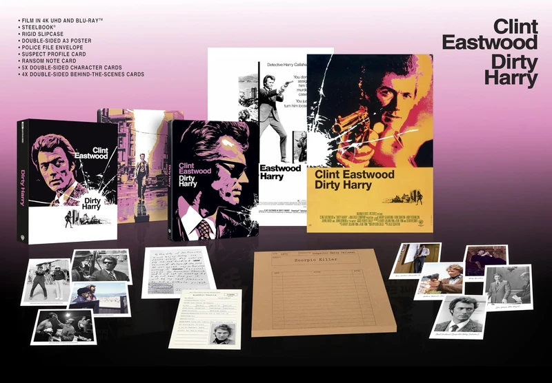 Dirty Harry Collector's Edition [4K Ultra HD] [1971] [Blu-ray] [Region Free]