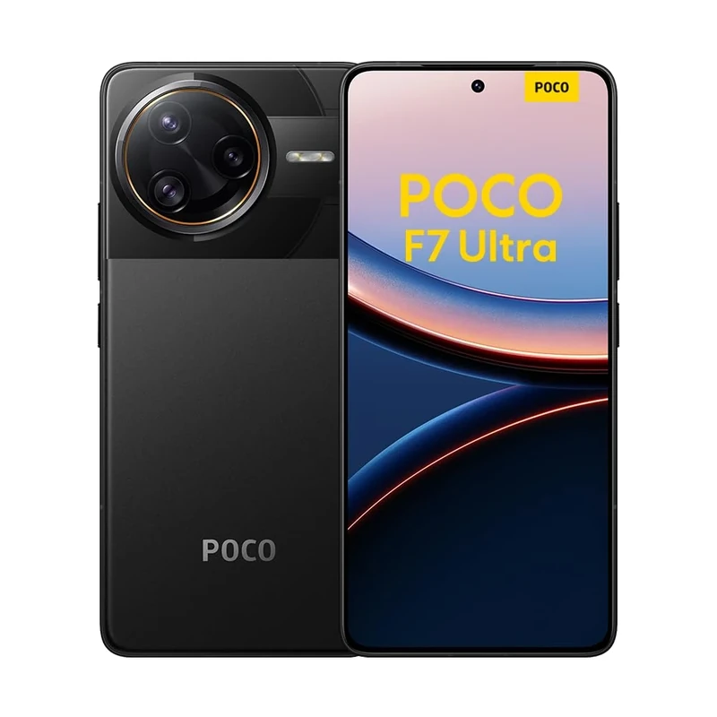Xiaomi POCO F7 Ultra Smartphone, 16+512, Black, 5300mAh battery, 120W HyperCharge, HyperAI(No power adapter included)
