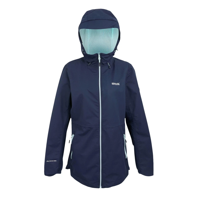 Regatta Womens Hamara Outdoor Active Jackets Waterproof Shell, Breathable & Durable - Perfect for Outdoors, Walking, Hiking & Camping
