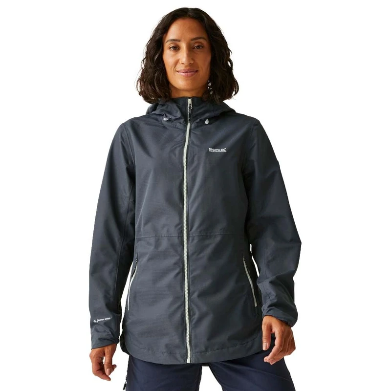 Regatta Womens Hamara Outdoor Active Jackets Waterproof Shell, Breathable & Durable - Perfect for Outdoors, Walking, Hiking & Camping