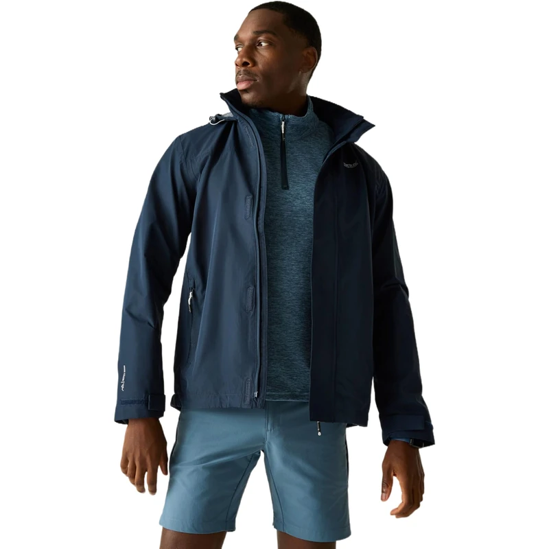 Regatta Mens Matt Outdoor Active Jackets Waterproof Shell, Breathable & Durable - Perfect for Walking, Hiking & Camping