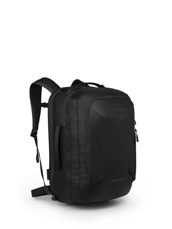 Osprey Unisex's Transporter Carry on Bag 36 Travel Pack, Raven Black, One Size