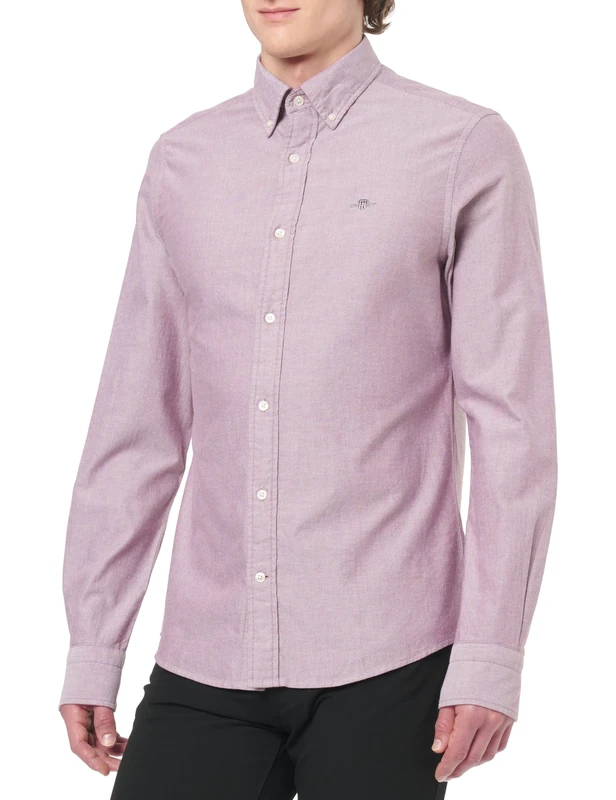 GANT Slim Classic Oxford Shirt, red, L