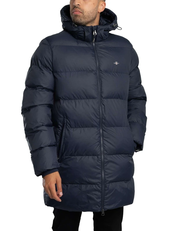 GANT Active Cloud Mid Length Jacket, Evening Blue, 3XL