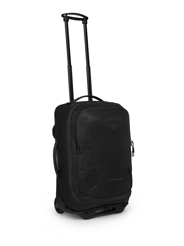Osprey Transporter Wheeled Carry-On, Raven Black, Raven Black, Wheeled Carry-on