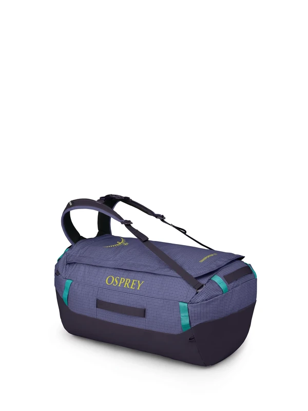 Osprey Transporter 65L Travel Duffel Bag, Euphoria Purple
