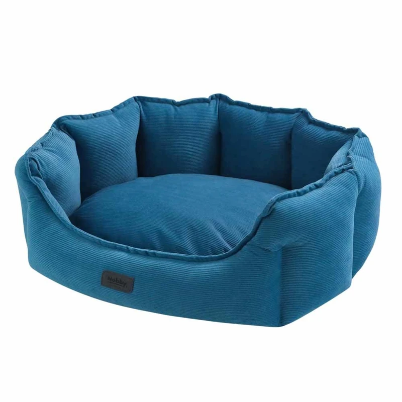 Nobby Comfort Bed Oval Cordo Blue 45 x 40 x 19 cm