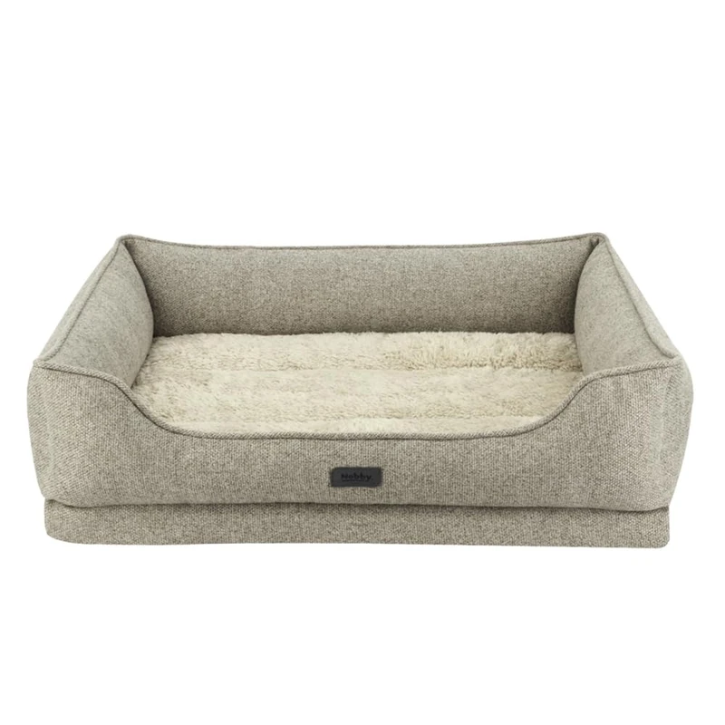 Nobby Calbu Orthopaedic Comfort Bed Square Beige 50 x 39 x 13 + 5 cm