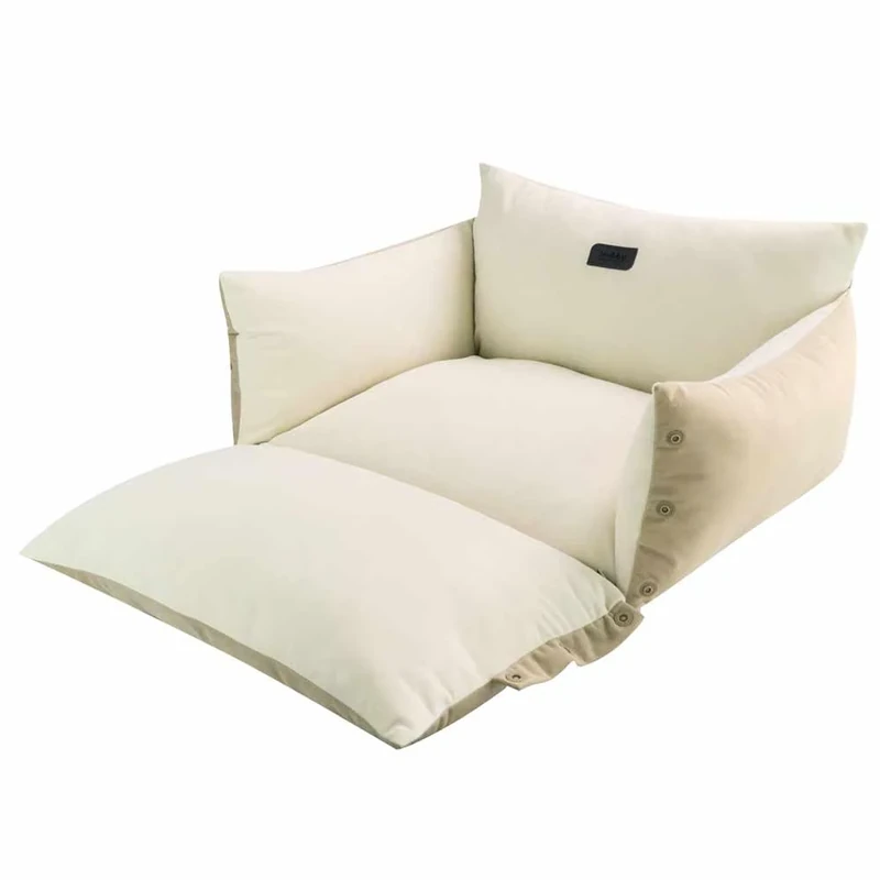 Nobby Comfort Bed 2 in 1 Alin Beige 70 x 58 x 22 + 9