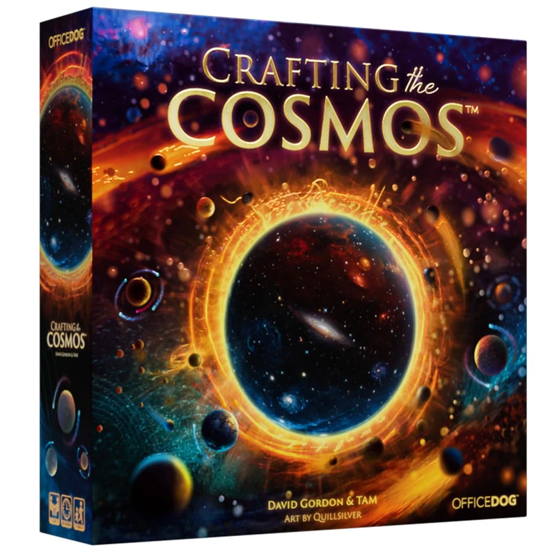 Office Dog | Crafting the Cosmos | Board Game | Ages 12+ | 2-4 Players | 60-90 Minutes Playing Time