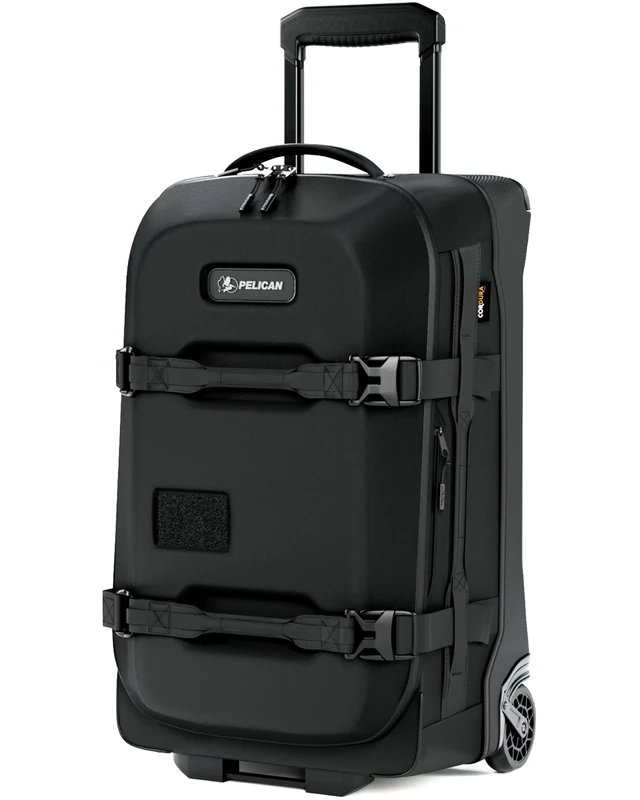Pelican Aegis Luggage - Check in Duffel Bag with Wheels - 28 Inch Suitcase with Wheels (Black)