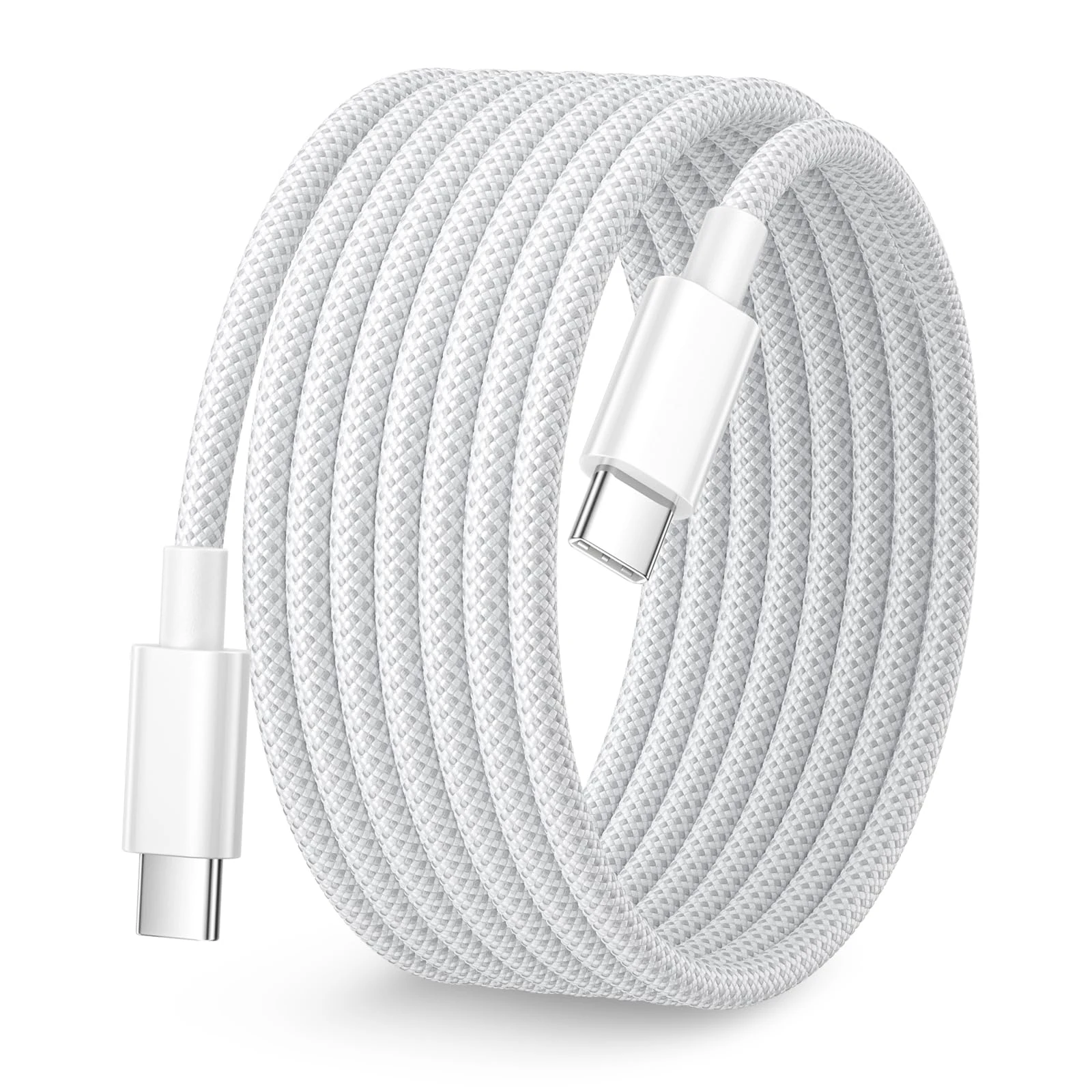 Pamker iPhone 15 16 Charger Cable 3M, 60W USB C to USB C Cable 3M Nylon Long Type C Charger cable Fast Charging iPhone Wire Cord Lead for iPhone 17 15 16 Pro Max/Plus/15/16, iPad Pro/Air, MacBook