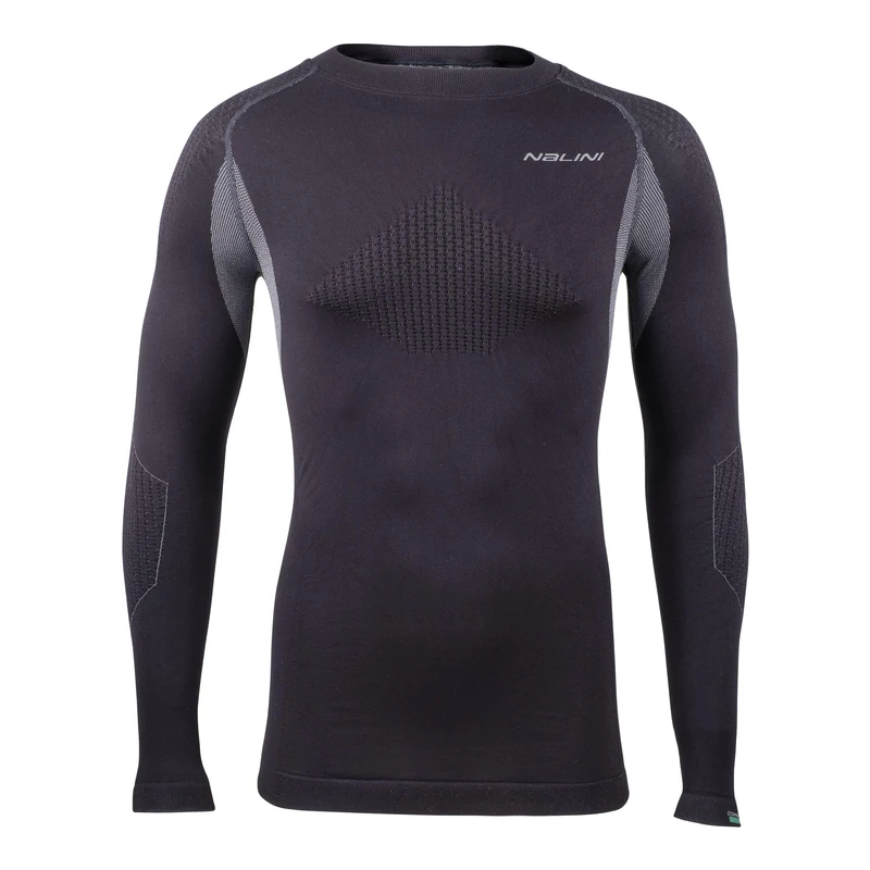 Nalini Combat Men's Technical Undershirt, Underwear, Compression Thermal Black
