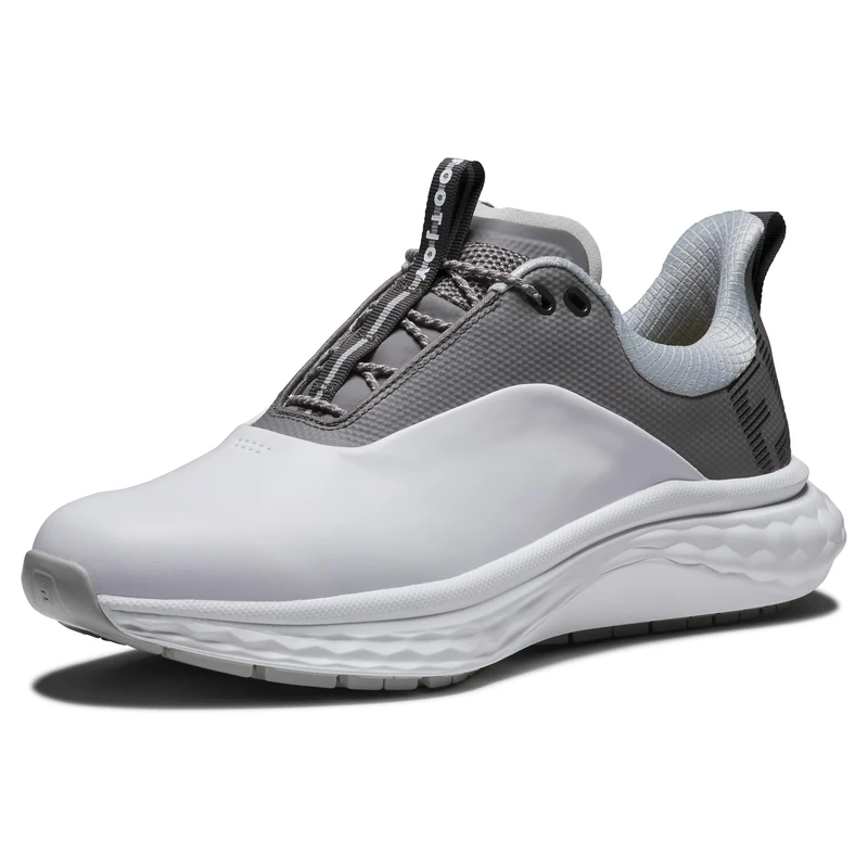 FootJoy Men's FJ Quantum, White/Grey/Silver, 6 UK Medium