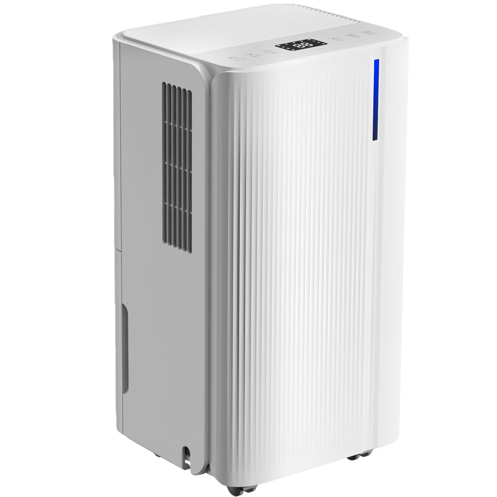 MLDNLD 12L/Day Dehumidifiers for Home & Basement - Digital Display, 24Hr Timer, Washable Filter, 2L Tank - Lowest Running Cost, Perfect for Drying Clothes & Large Rooms（Energy Class A）