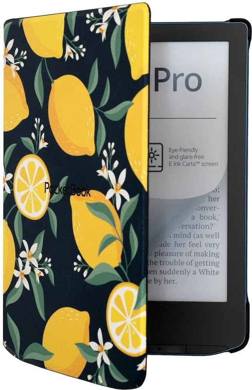 Pocketbook Shell Cover - Lemon Print 6 Inches