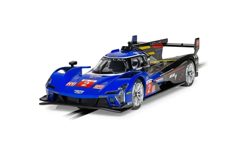 Scalextric Slot Cars World Sport Champ Endurance C4512 Cadillac V-Series R. - 24 Hours of LeMans 2023-3rd Place gt/prototype 24h Le Mans, Blue