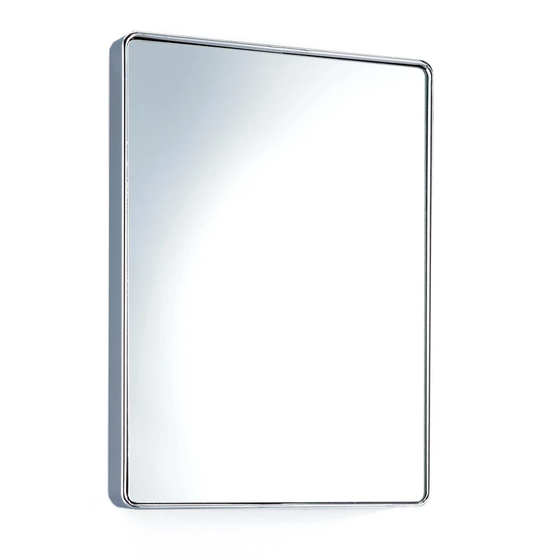 Tomasucci Wink Design NEAT Wall Mirror, Chrome Steel Frame, 48 cm x 36 cm x 3.5 cm