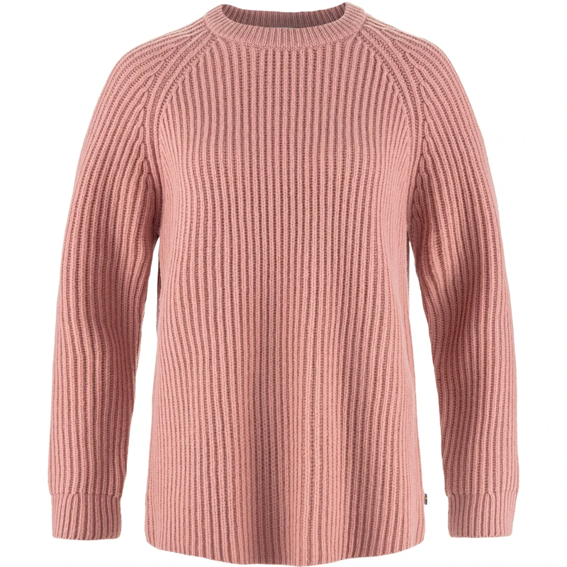 FJALLRAVEN 14600183-300 Övik Rib Sweater W Sweatshirt Women's Dusty Rose Size XS
