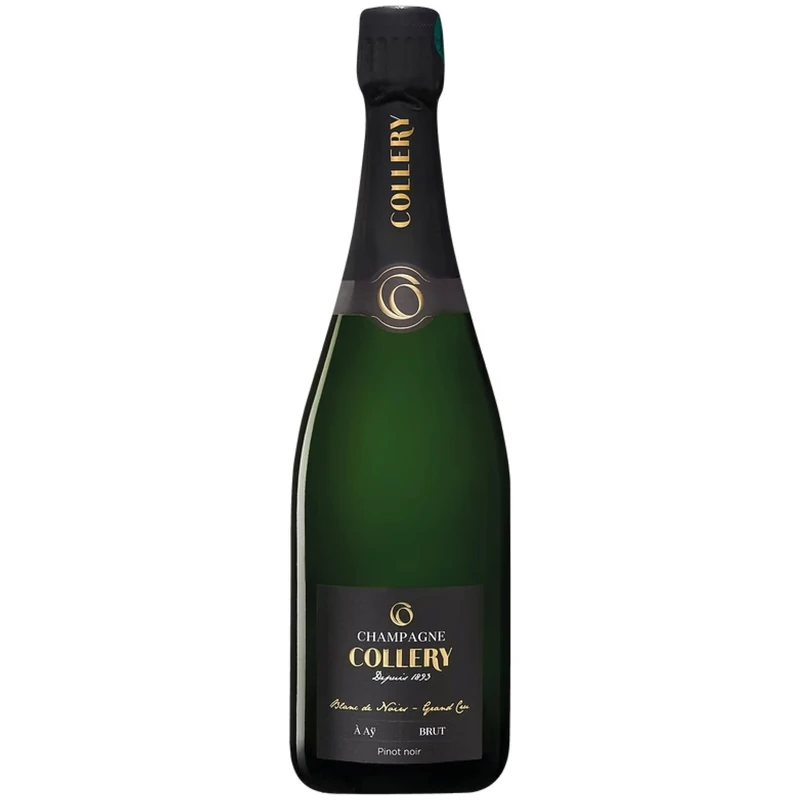 Champagne Collery Grand Cru Blanc de Noirs NV 75 cl – 100% Pinot Noir, Red Fruit & Toasted Depth – Elegant & Layered Brut Champagne