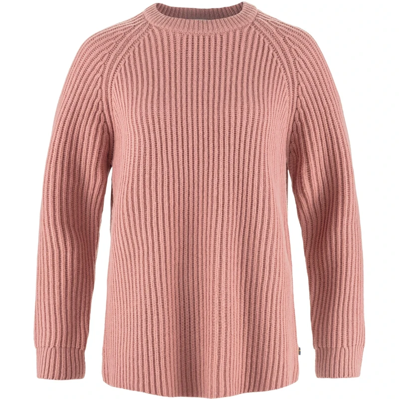 FJALLRAVEN 14600183-300 Övik Rib Sweater W Sweatshirt Women's Dusty Rose Size M