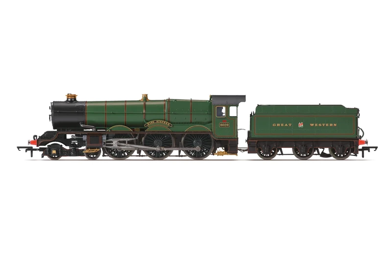 Hornby Steam Train - R30363 GWR, 6000 King Class, 4-6-0, 6029 'King Stephen' - Era 3 00 Gauge Locomotives for Train Set, Engine Models for Adults - 1:76 Scale Model Gift