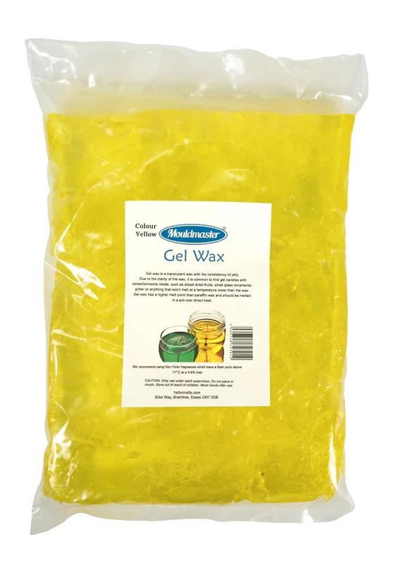 Mouldmaster Gel Wax, Yellow, 5kg