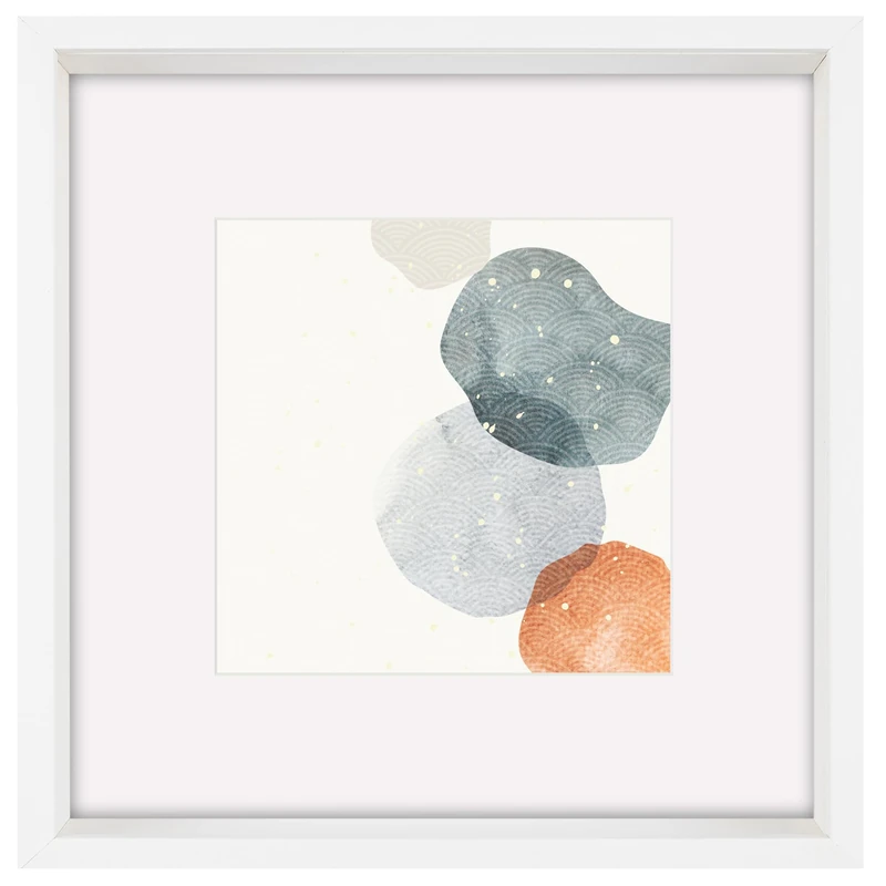 walther design Shape 3D Photo Frame, White, 50 x 50 cm