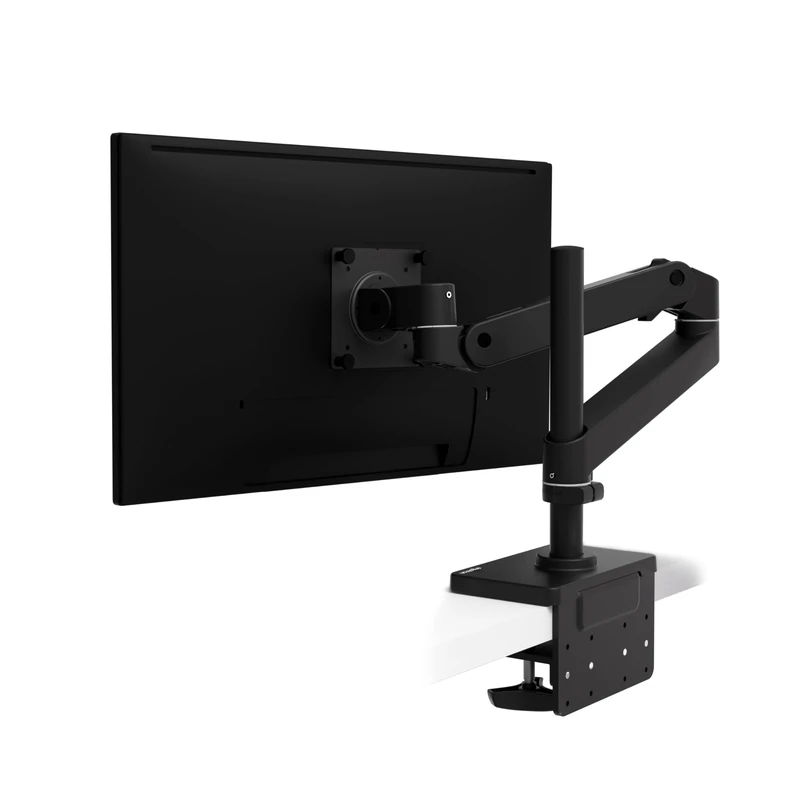 Ergotron – Upgraded LX Pro Premium Monitor Arm, Single Monitor Desk Mount – fits Flat Curved Ultrawide Computer Monitors up to 34 Inches, 4 to 22 lbs, VESA 75x75mm or 100x100mm – Tall Pole, Black