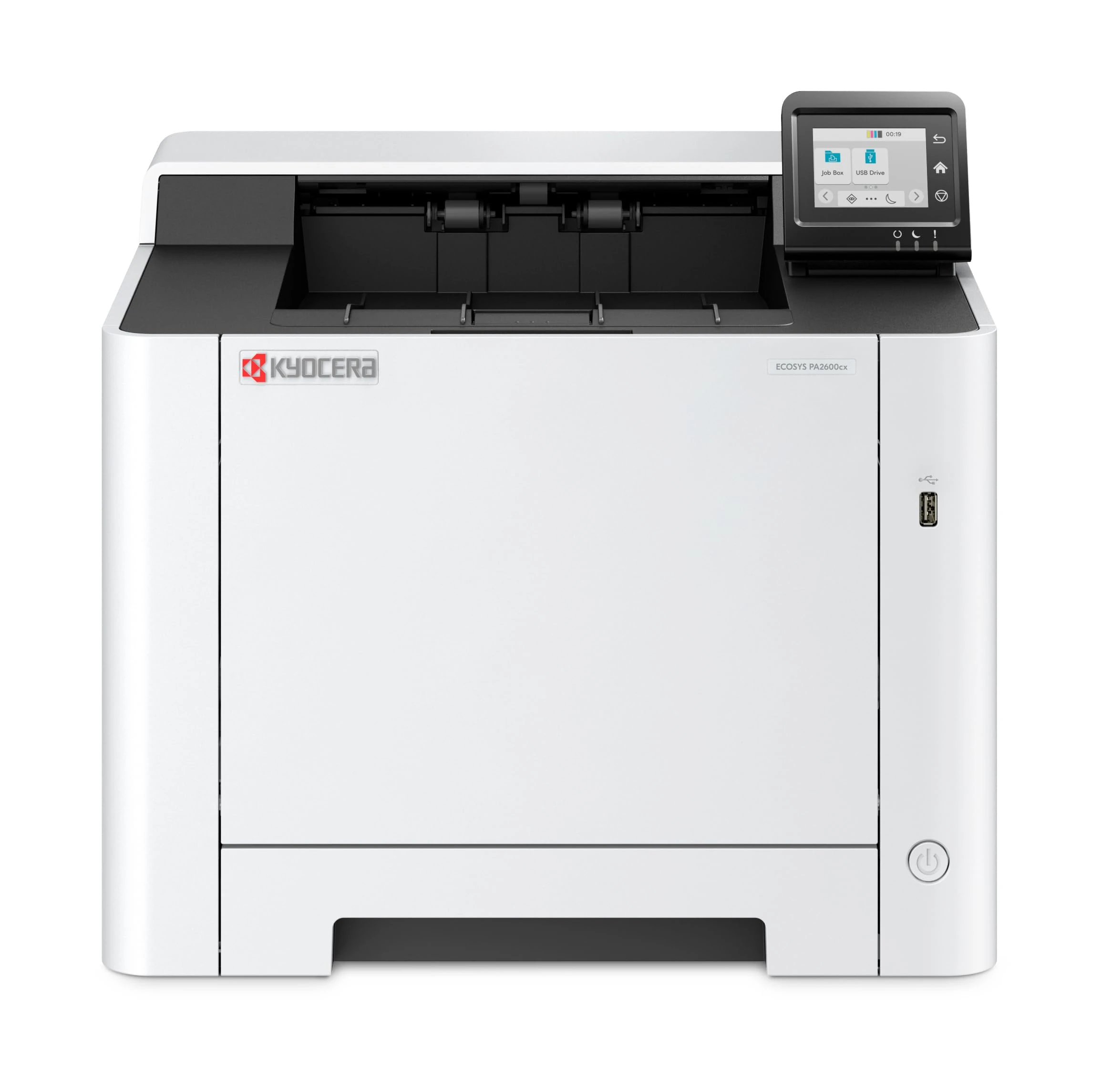 Kyocera Ecosys PA2600cx Colour Laser Printer 26ppm Colour Laser Printer with Swivel Touch Panel and Mobile Print Support