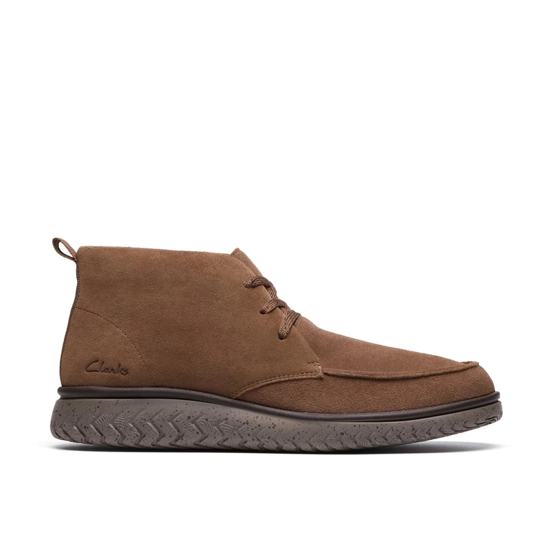 Clarks RelaxLite Moc Mens Cola Suede, 6