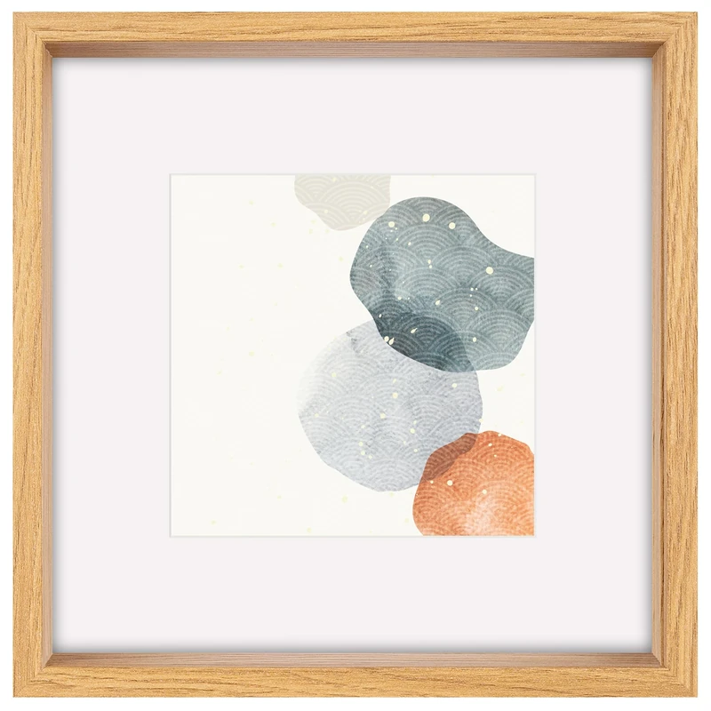 walther design Shape 3D Oak Photo Frame, 50 x 50 cm - Image 1