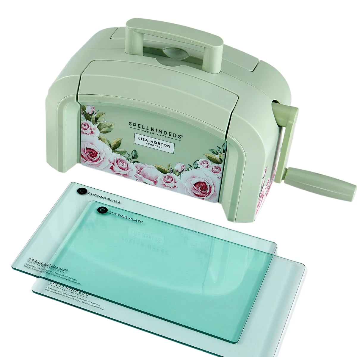 Lisa Horton Crafts Special Edition Sage Green Platinum SIX Die Cutting & Embossing Machine