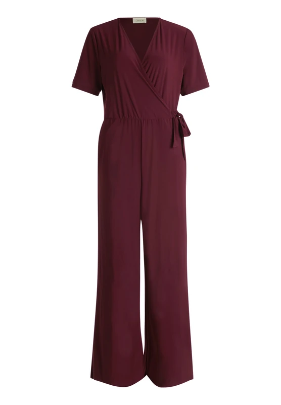 Cartoon Women's Jumpsuit, Dark Aubergine, 10