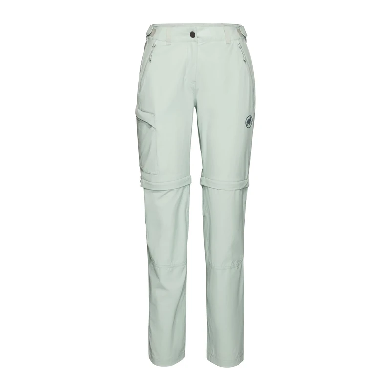 Mammut Runbold IV Zip Off Pants Women 44 Short Silver Sage