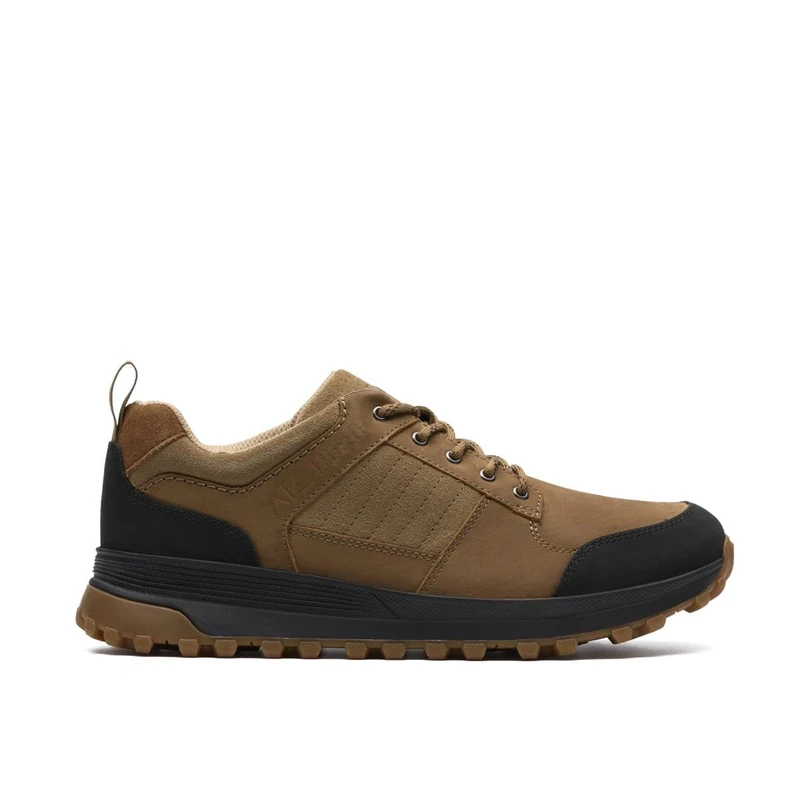 Clarks ATL Trek Mens Dark Sand Nubuck, 12