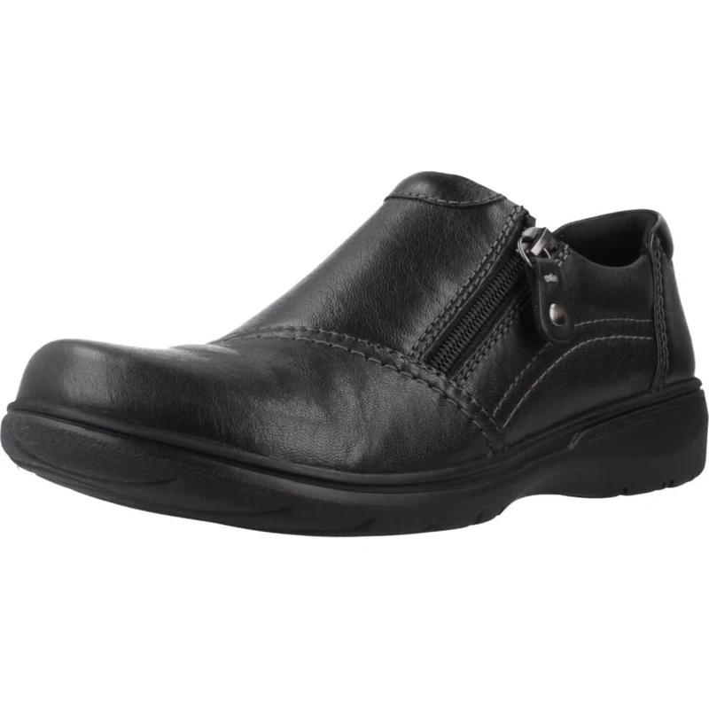 Clarks Womens Carleigh Ray Oxford, Black Leather, 6.5 UK