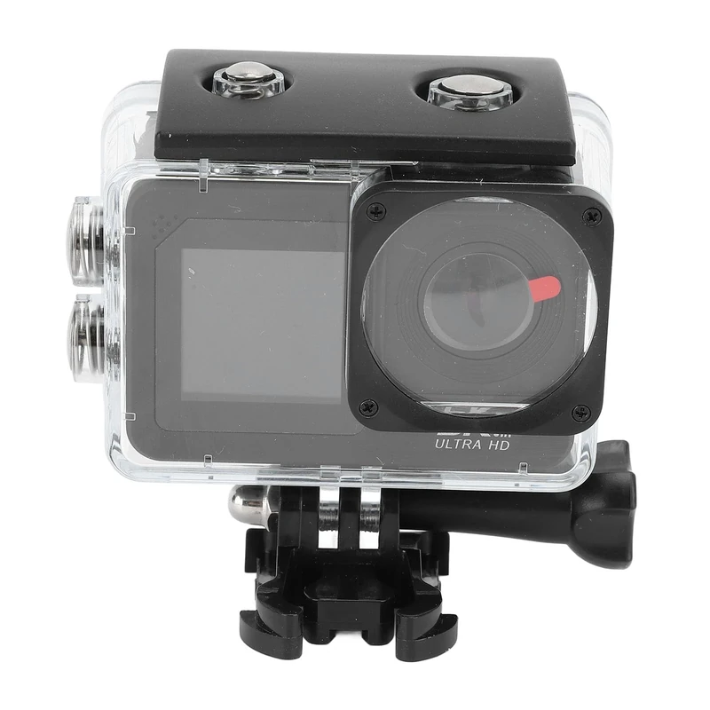 Yctze 5K Ultra HD Action Camera, 170 Degree Wide Angle, 6 Axis Stabilization for Stable Videos, 5m, Connectivity with App Control