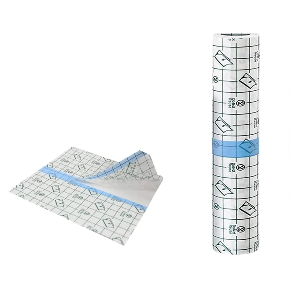 Tattoo Aftercare Waterproof Bandage,Second Skin Healing Protective Bandages Transparent Stretch Antibacterial Wound Dressing Tape,Tattoo Bandage Clear Adhesive Antibacterial (15cmx1m)