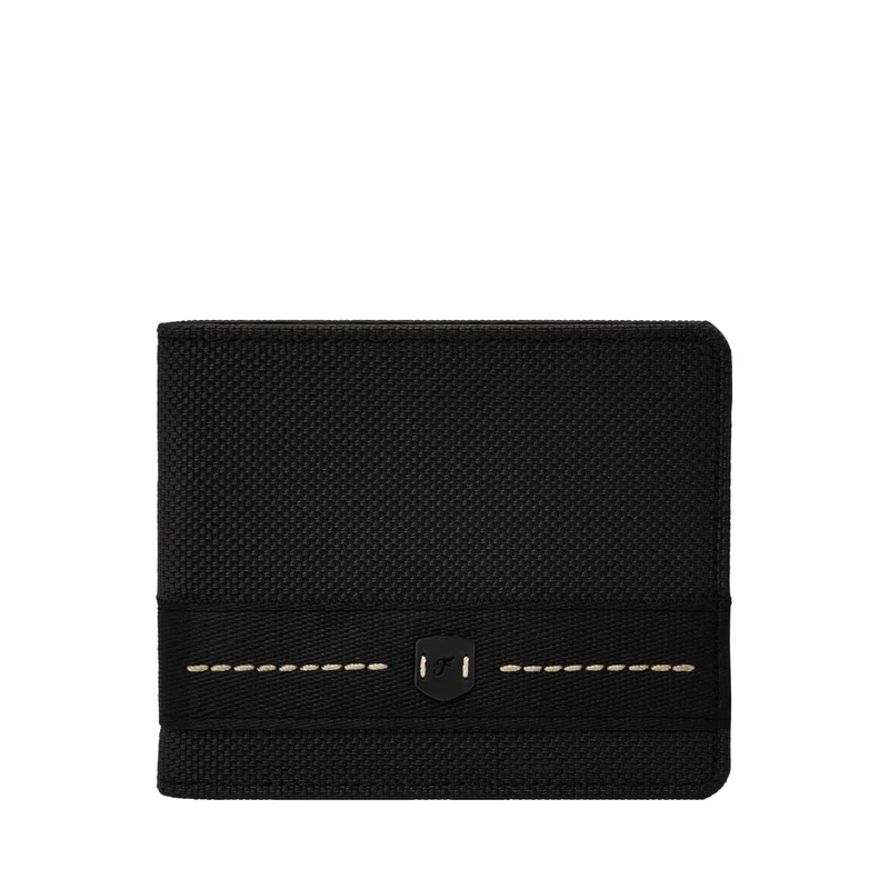 FOSSIL Men's Bifold Wallet, Black, One Size, Bifold Wallet