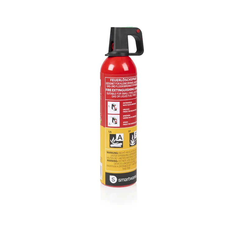 Smartwares Fire extinguisher spray - 750 ml - For A & F fires - Suitable for use in the office, at home or in the kitchen - Easy to use - FEX-15370