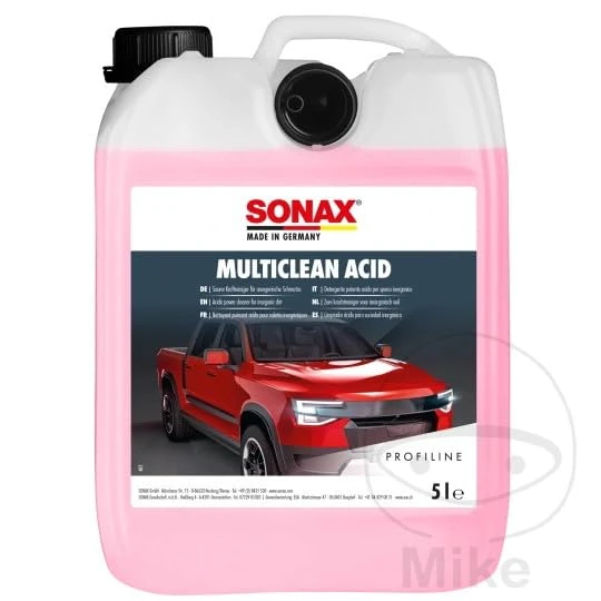 SONAX PROFILINE Multiclean Acid (5 Litres) Acidic power cleaner for inorganic dirt |Item-No. 06325000